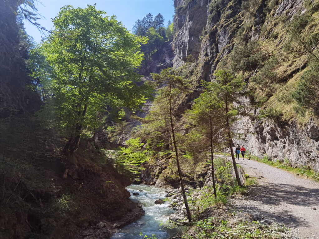 Kundler Klamm Wanderung entlang der Wildschönauer Ache